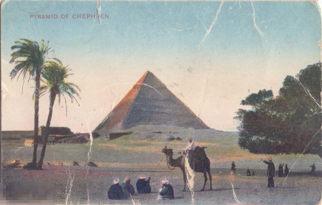 Египет. Пирамида Хефрена. Pyramid of Chefren. 1930-е гг.
