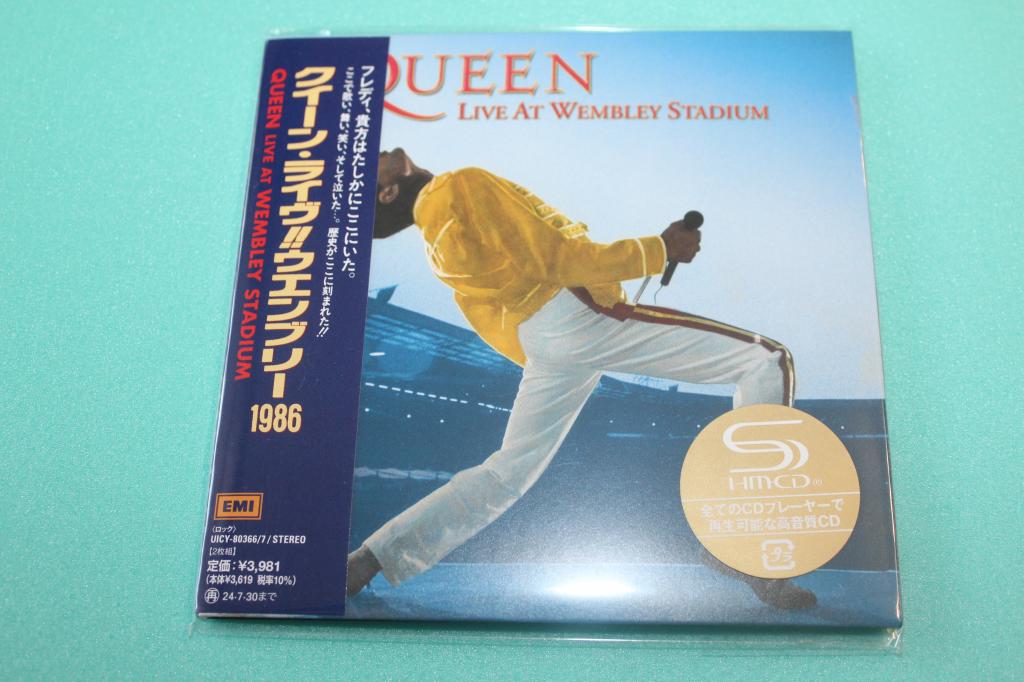 Queen / Live At Wembley Stadium 86 / Japan SHM  2CD Mini-LP