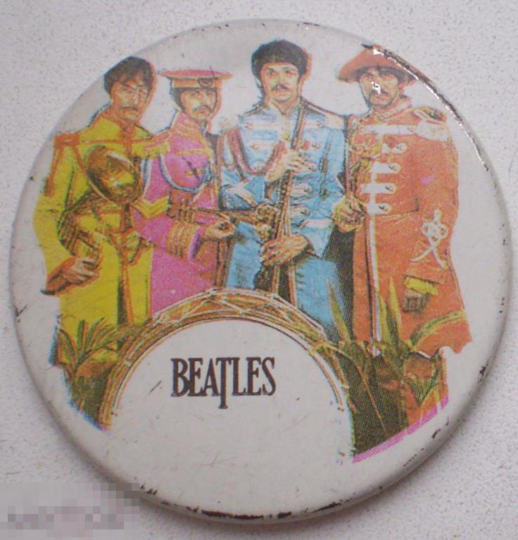 Ансамбль Битлз Beatles. Закатной, жесть