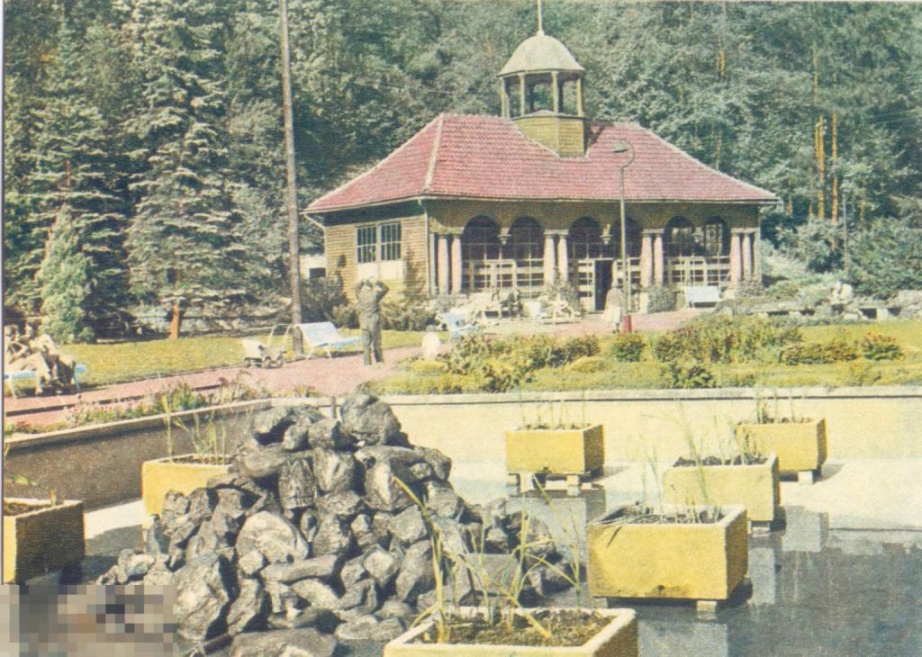 Польша. Крыница. Павильон минеральных вод. 1970-80-е гг.