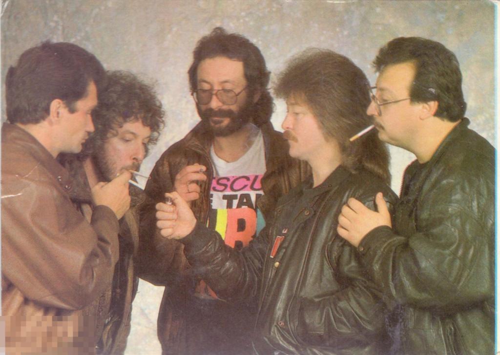 Календарик на 1992 г. Серия Все звезды. Группа "Машина времени"