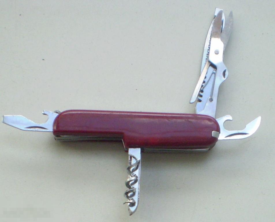 Нож складной многофункциональный 11 предметов Еврошоп Euroshop