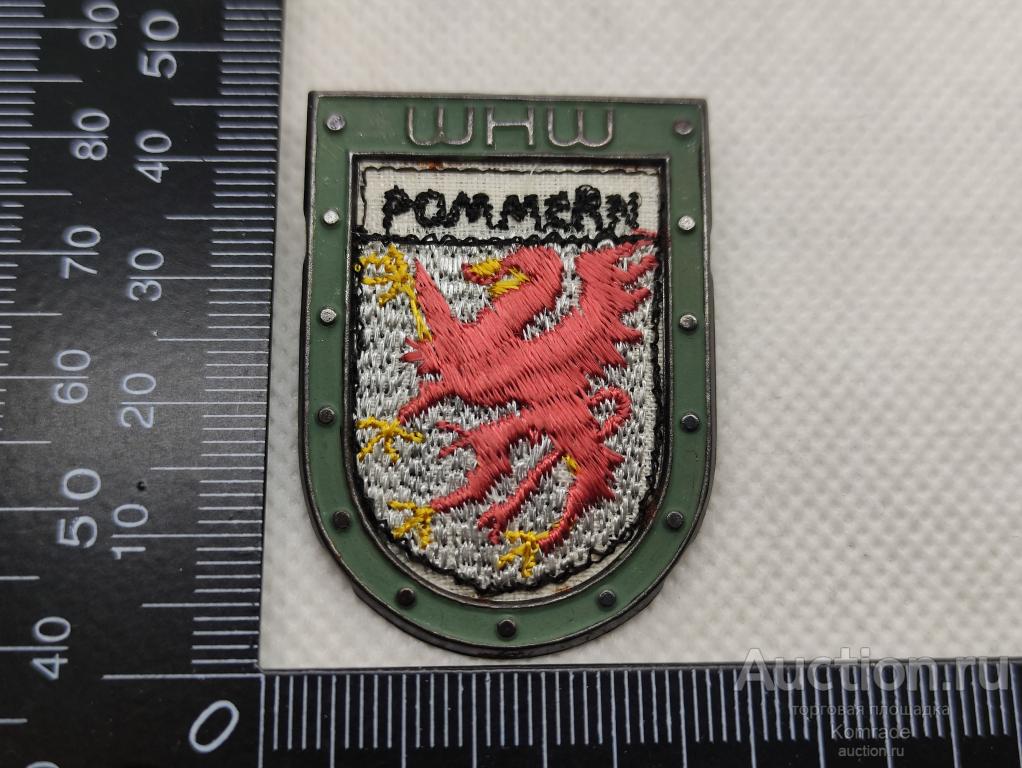 Знак POMMERN - Померания , Зимняя помощь немецкому народу - WHW Германия Третий 3 рейх / значок
