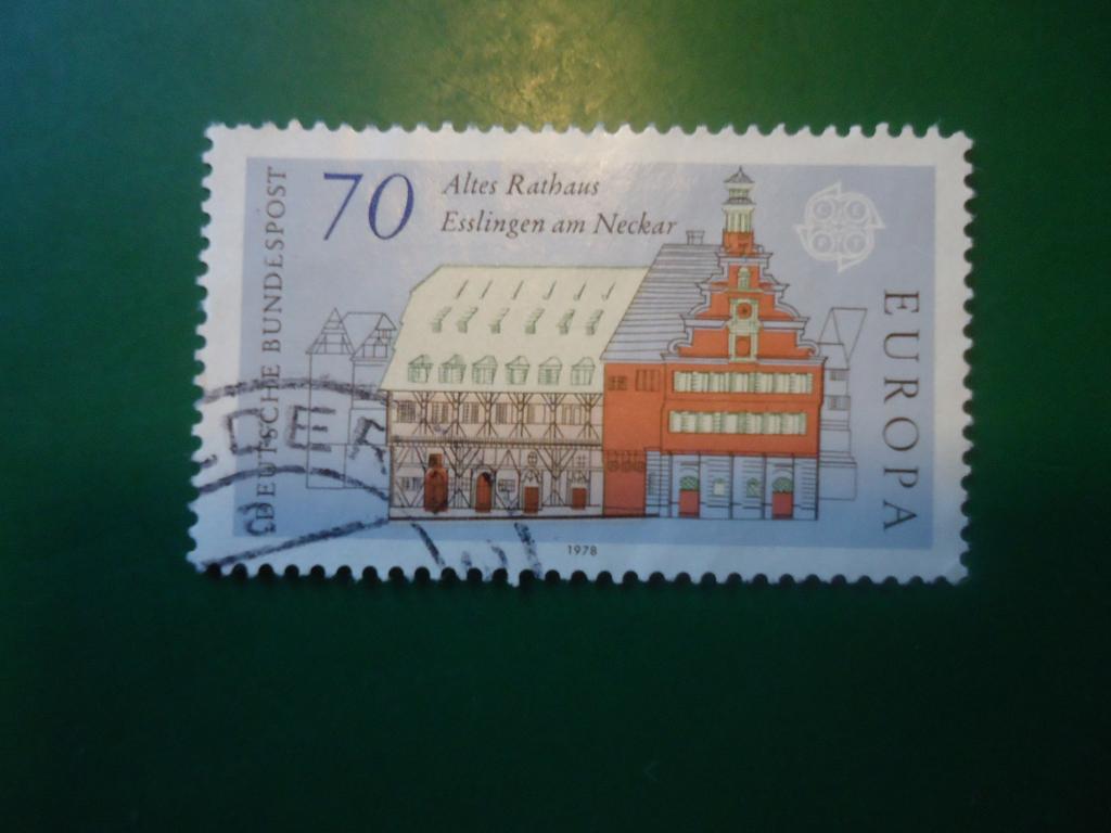 1978 г.  Германия  ФРГ  гаш. без клея.