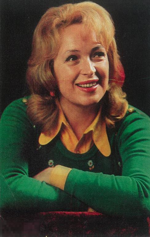 Артисты. Клара Лучко. 1975 г.