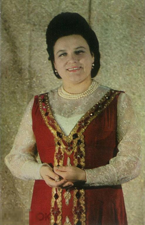 Артисты. Людмила Зыкина. 1972 г.