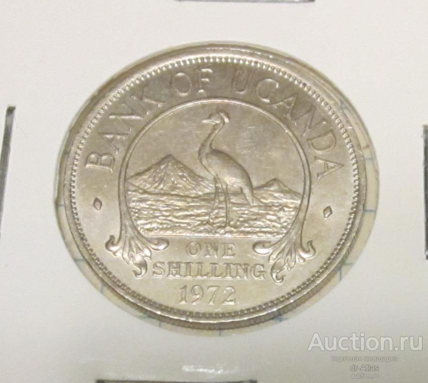 Уганда 1 шиллинг 1972 UNC 6782