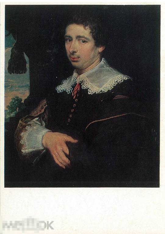 Т. Ромбоутс. Портрет молодого человека. 1985 г.