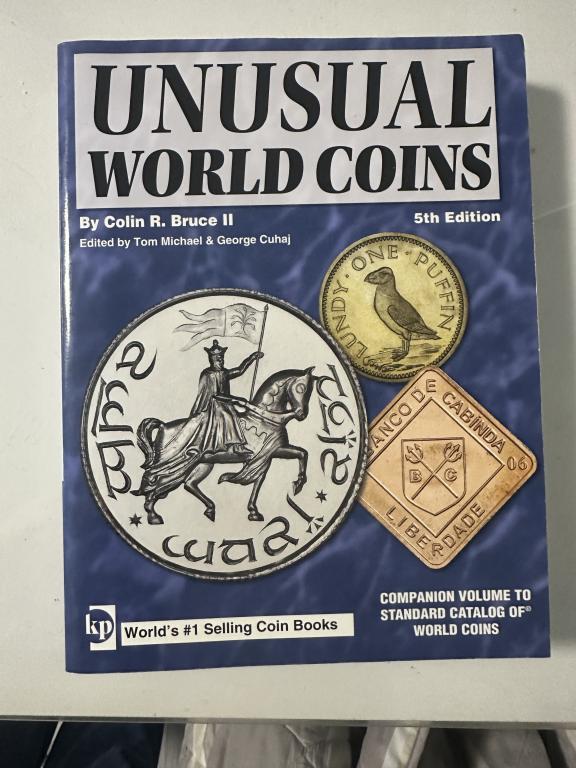 Unusual World Coins 5 издание в букмажном виде, новый