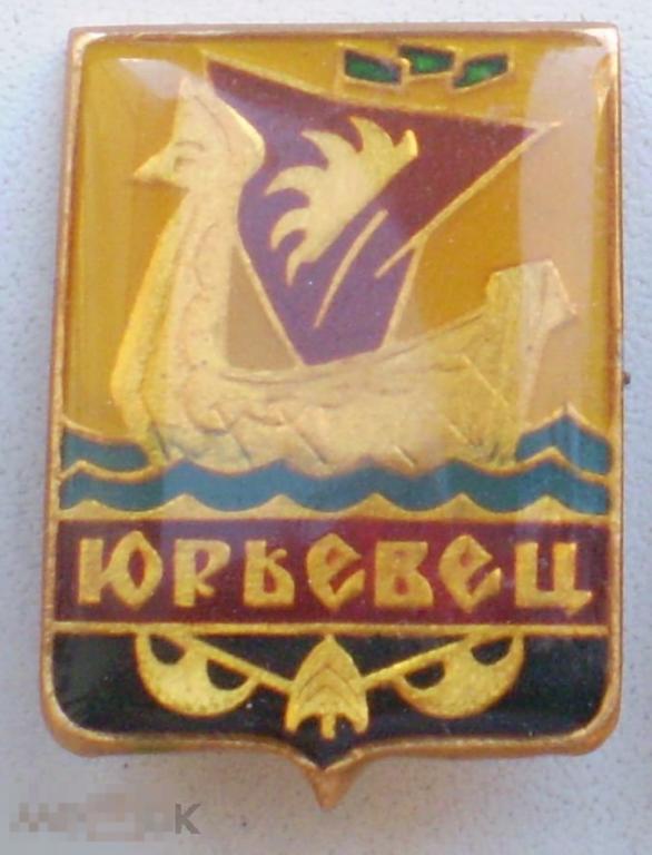 Юрьевец. Герб. Лаковая накладка
