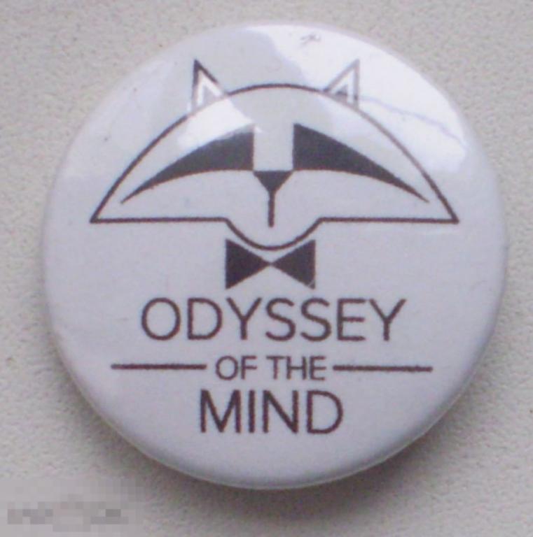 Одиссея разума. Odyssey of the mind. Круглый, закатной