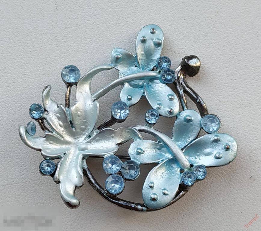 Брошь винтажная бижутерия #8