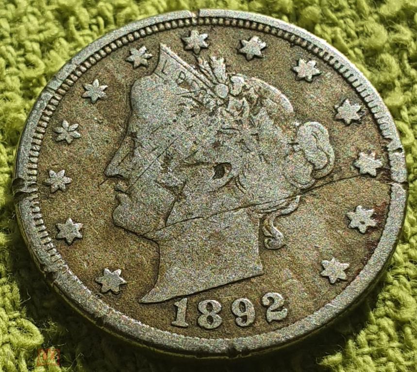 5 центов - США - 1892 - KM#112