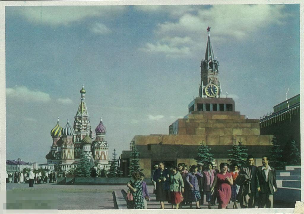 Москва. Красная площадь. Фестиваль молодежи 1957 г.