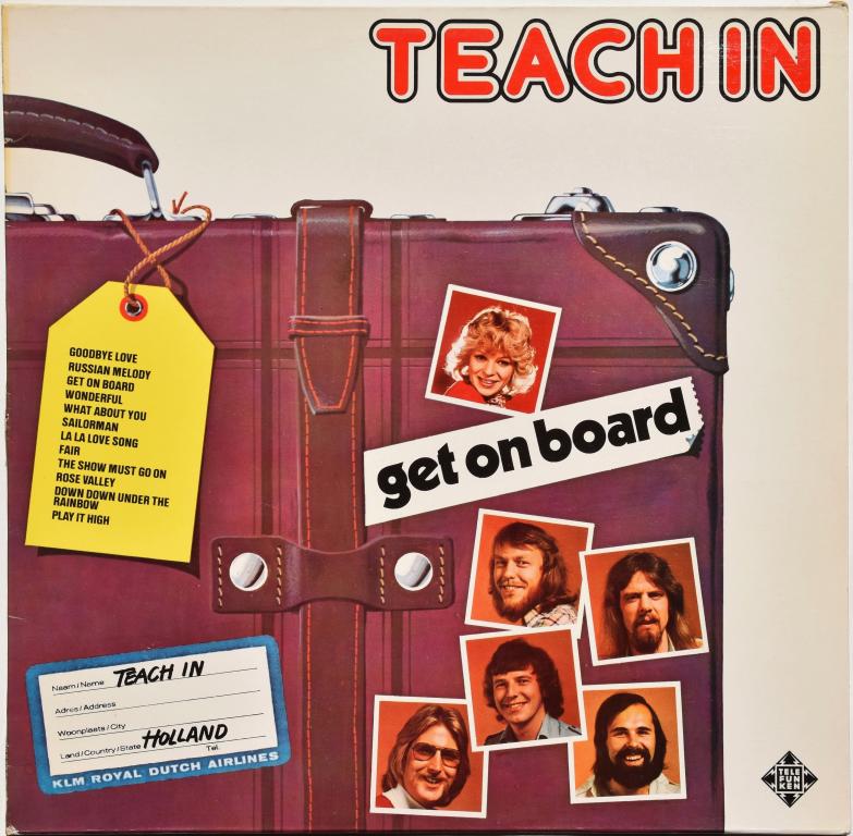 Teach In "Get On Board" 1976 Lp