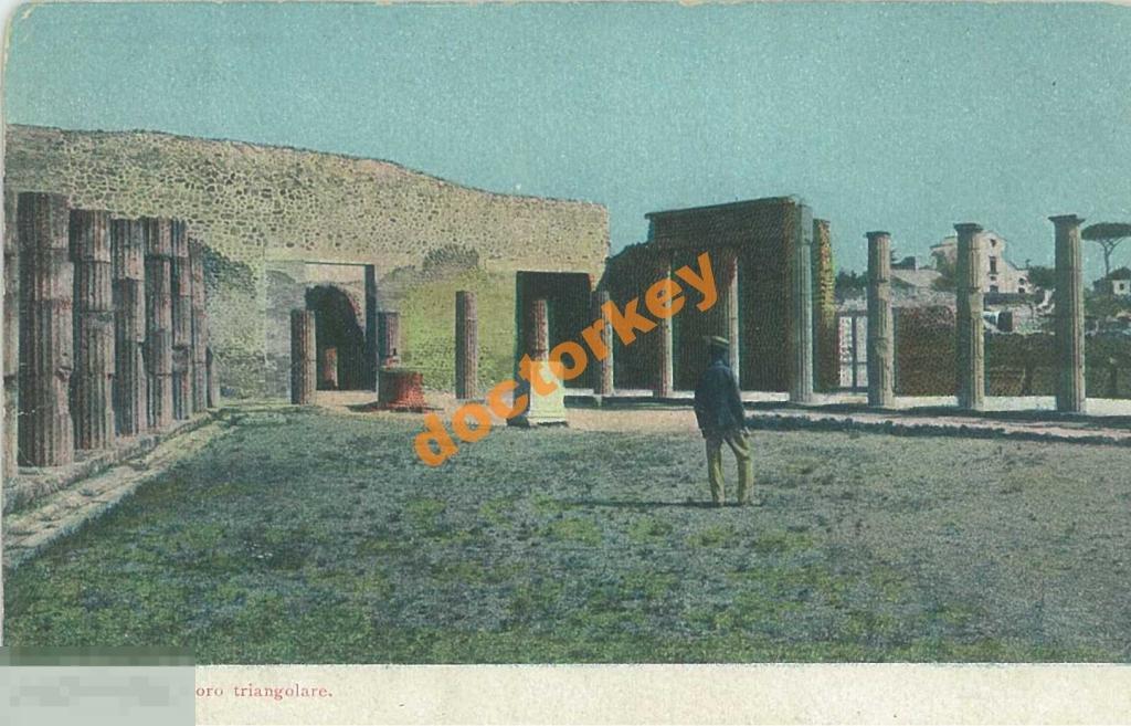 Помпеи. Треугольный форум Pompei. Foro triangolare