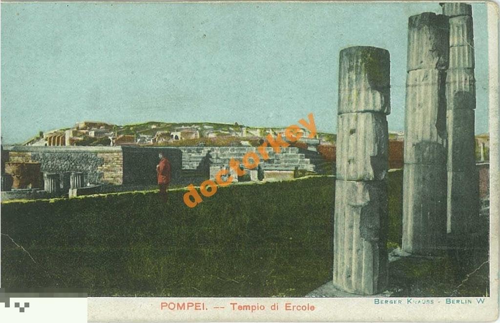 Помпеи. Храм Геркулеса. Pompei. Tempio di Ercole