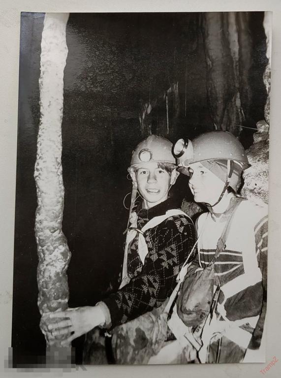 Фотография спелеологи, спелеотуризм, парень, девушка, экипировка #114