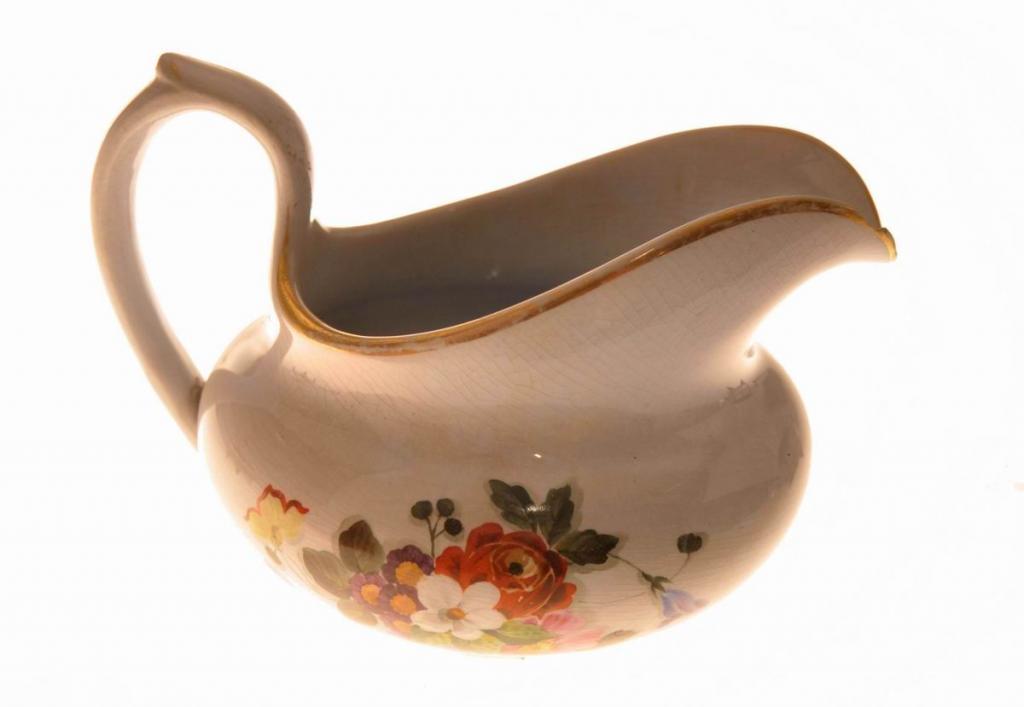 Фарфоровый молочник  с ручной росписью