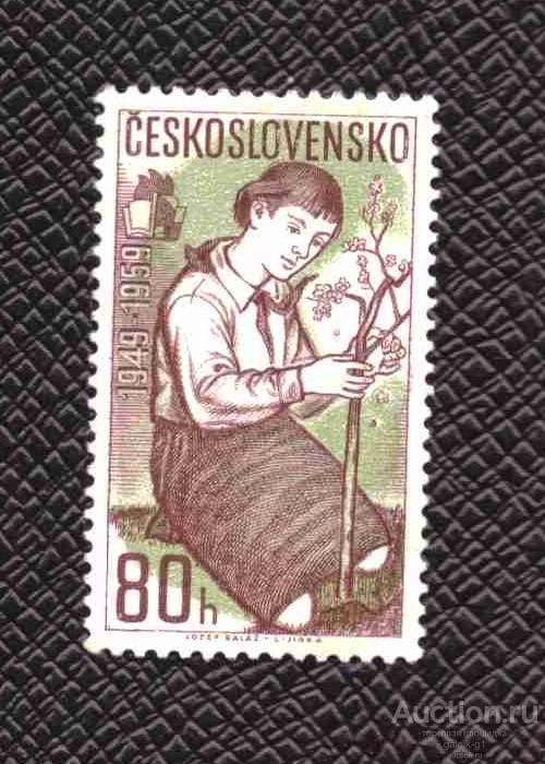 Чехословакия     чистая  1959  год        №   3385