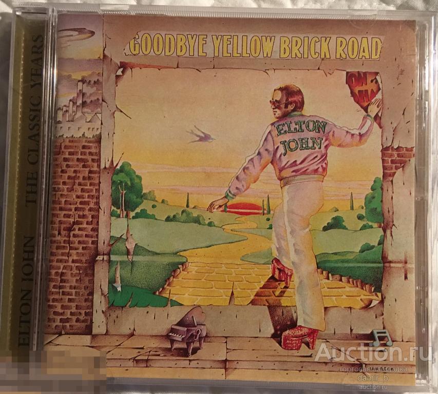 Elton John 1973 "Goodbye Yellow Brick Road" (made in US)  (cd)