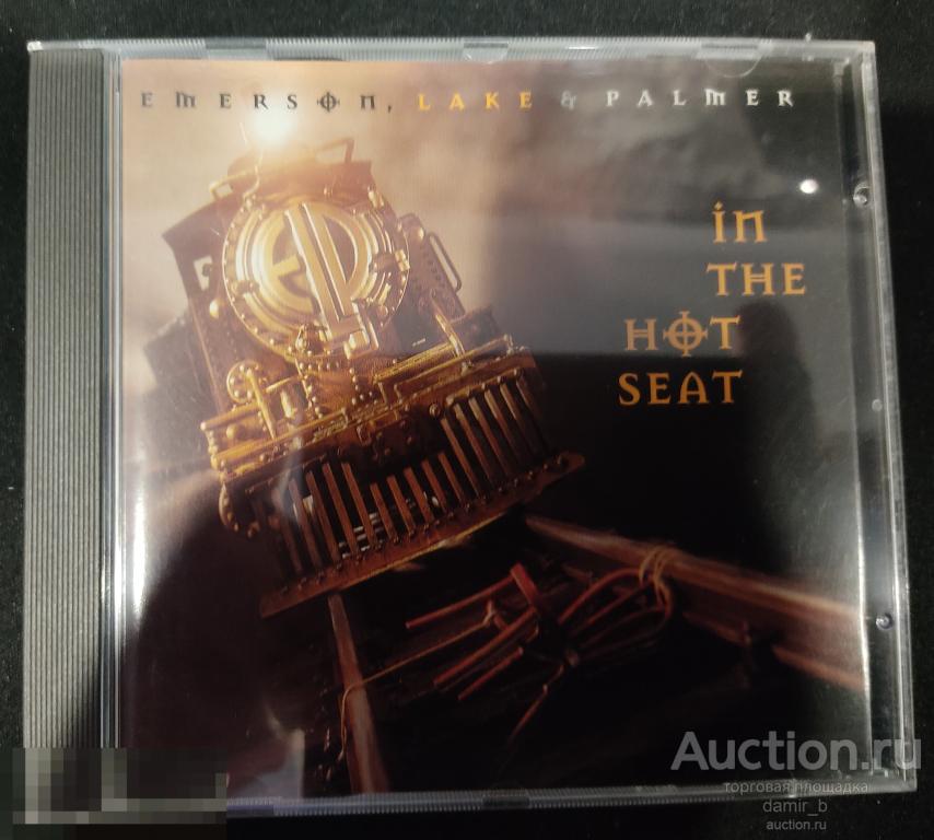 "Emerson, Lake & Palmer" 1994 "In the Hot Seat" (made in Europe) (cd)