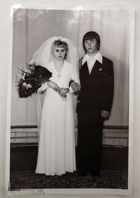 Фотография свадьба жених невеста, свадебное платье фата, букет цветы, украшения брошь #115*