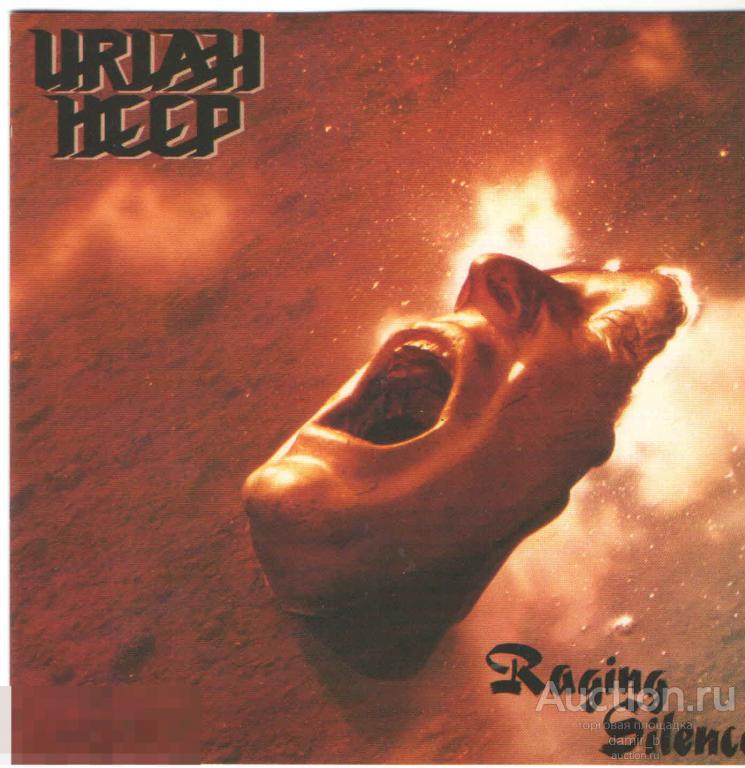 "Uriah Heep" 1989 "Raging Silence" (made in Europe) (cd)