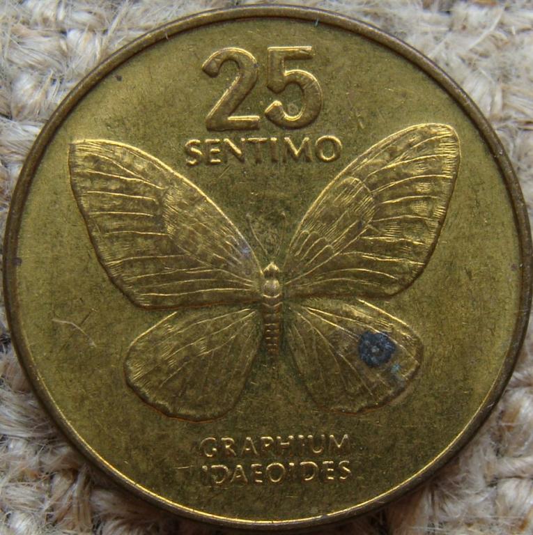 Филиппины 25 сентимо 1994 год