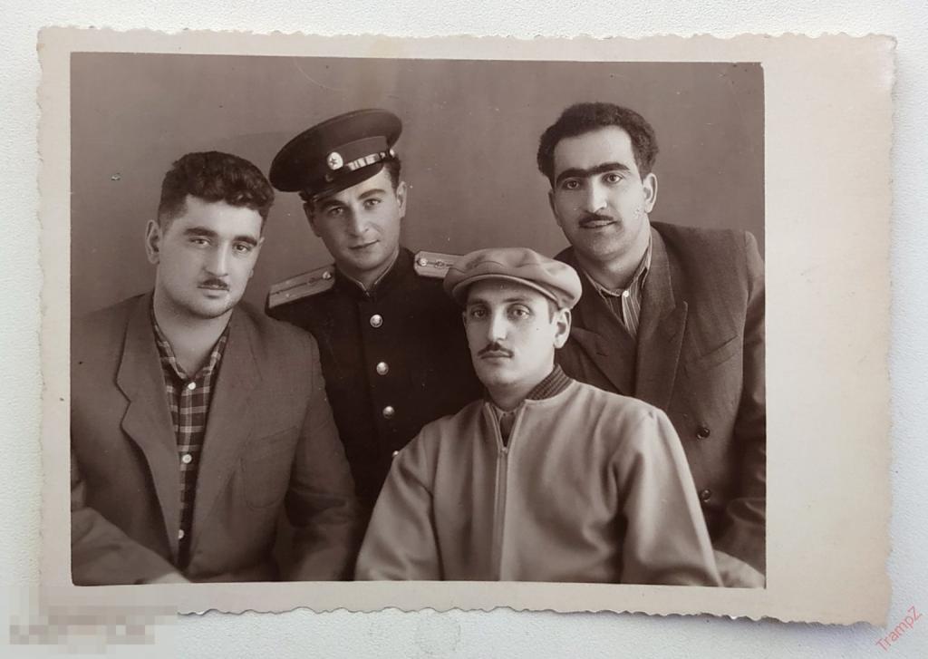 Фотография мужчины грузины мода одежда Грузия, офицер #116*