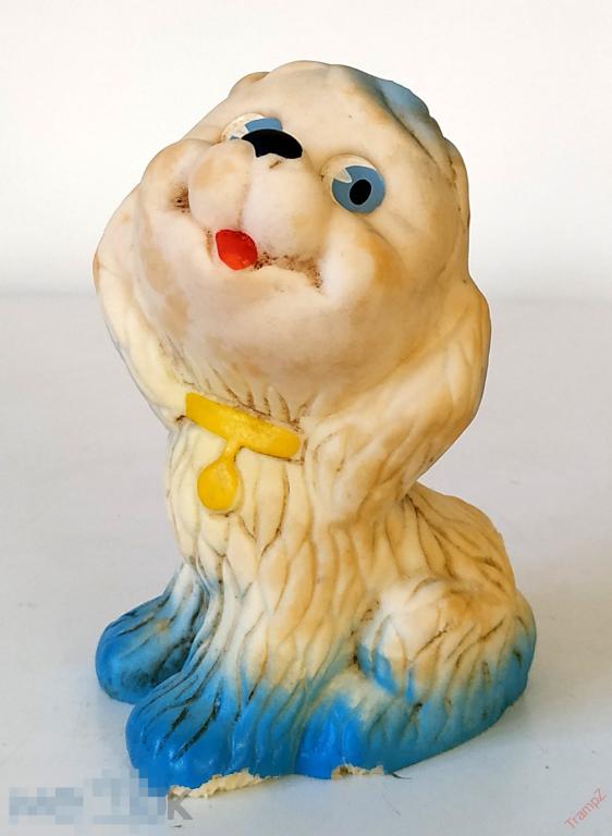 Игрушка резиновая СССР собака собачка резина #2