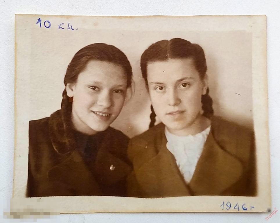 Фотография раскрашенная портрет девушки мода одежда прическа #117*