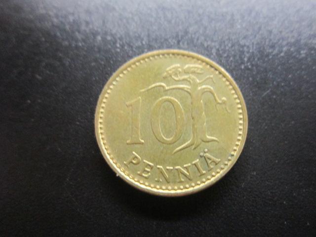 ФИНЛЯНДИЯ  10 ПЕННИ 1973 г