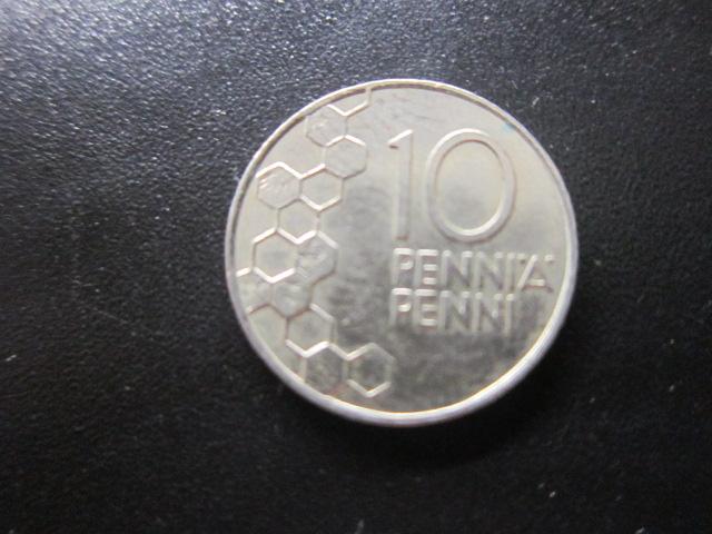ФИНЛЯНДИЯ  10 ПЕННИ 1990 г