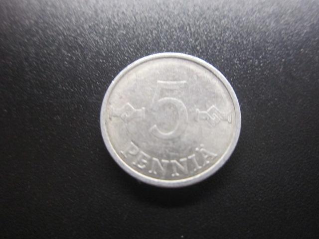 ФИНЛЯНДИЯ  5 ПЕННИ 1979 г