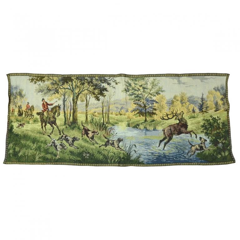 Гобелен с изображением охотничьей сцены (92245)