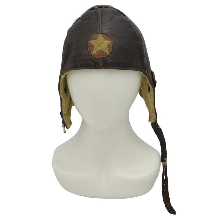 Полетный шлем японского летчика периода Второй Мировой войны (92182)