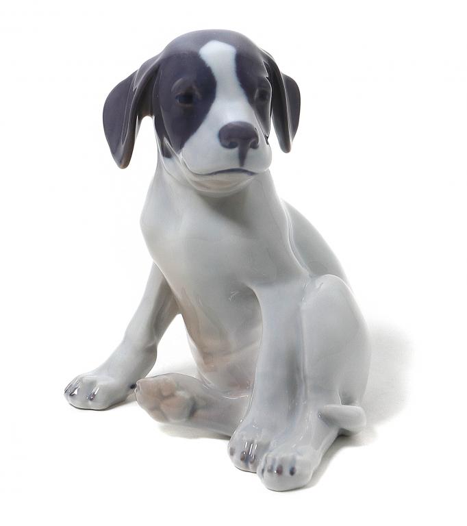 Фарфоровая фигура "Пойнтер". Royal Copenhagen