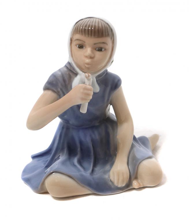 Фарфоровая фигура "Джетте". Dahl-Jensen.