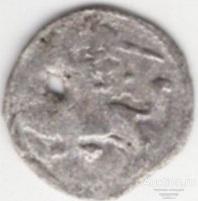 Литва. Александр Ягеллончик 1495-1506 год Двойной денарий.  Серебро.