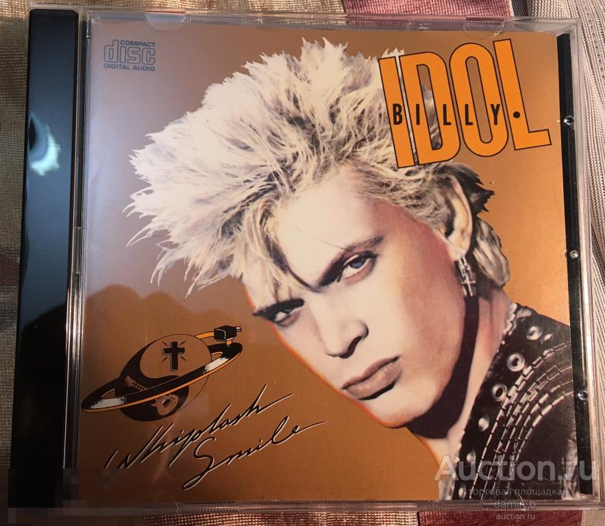 Billy Idol 1986 "Whiplash Smile" (cd)