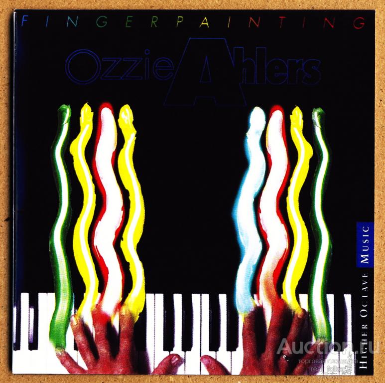 CD-R AHLERS, Ozzie - 1997 "Fingerpainting" (Higher Octave HOMCD 7097) mini-vinyl
