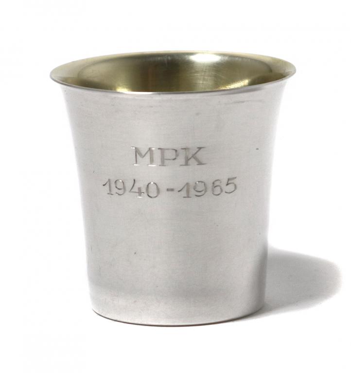 Серебряная стопка.  Швеция, 1965 год.