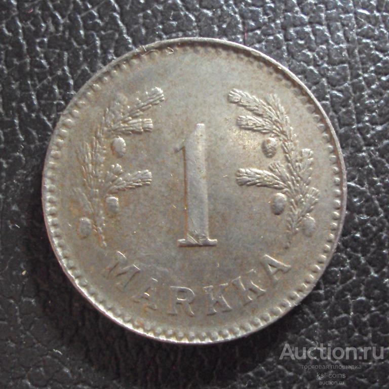 Финляндия 1 марка 1949 год.