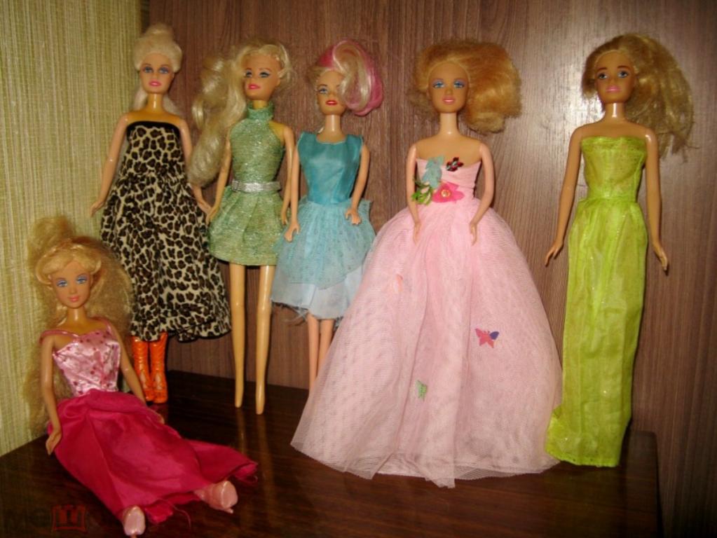 Кукла Барби 6 шт в лоте DF ANLILY