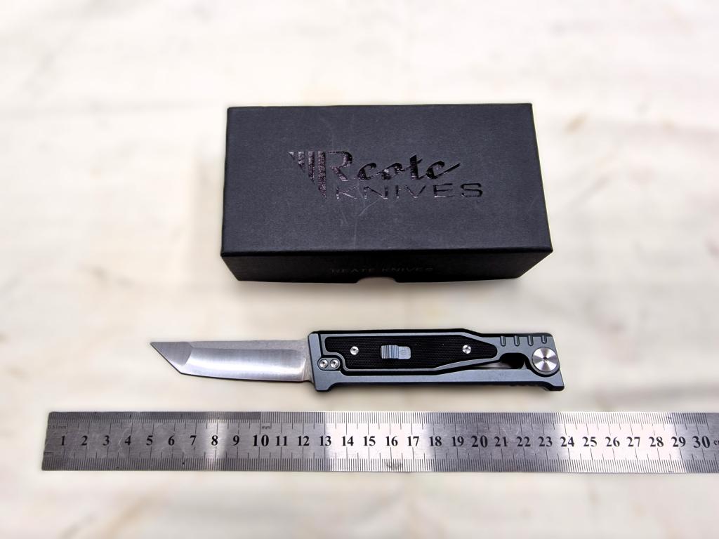 ИНОПЛАНЕТЯНСКИЙ ГРАВИТАЦИОННЫЙ НОЖ - ТАНТОИД REATE KNIVES  СТАЛЬ D2