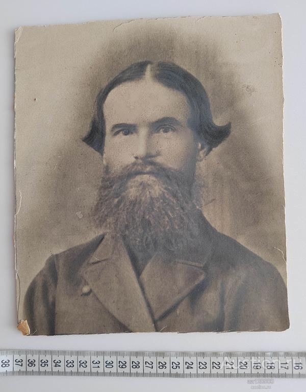 фото мужчина борода Куликов р-р 204х237 мм