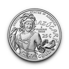 США 25 центов  2024 года  Селия Крус