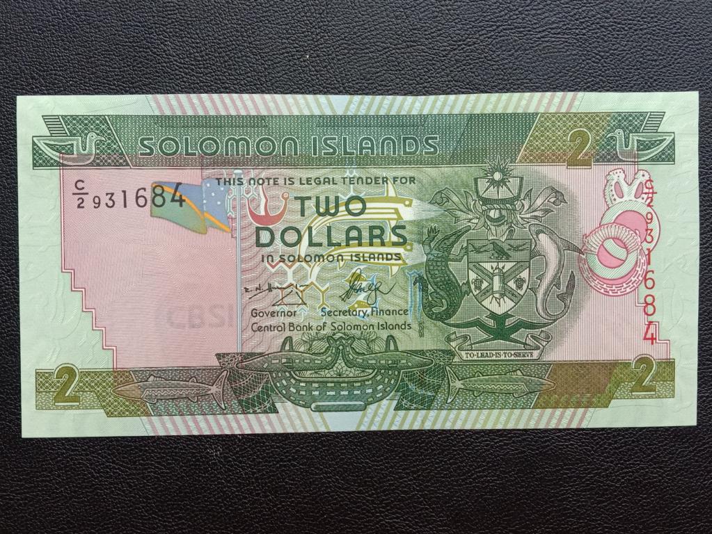 Соломоновы о-ва Соломоны  2 доллара 2006г.    UNC     P.25(1)