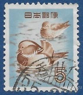 Япония. 1955. Фауна, флора и культурное наследие. Стандарт. U.